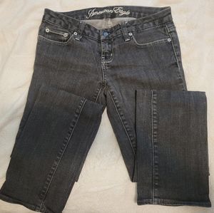 American Eagle jeans, Size 2, black